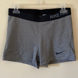 Grey Nike Pro Dri-Fit Spandex